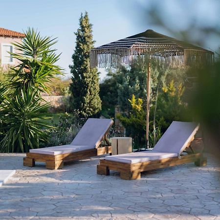 Seaside "Stone & Light Villa Ii" Close To Aegina City Khloi المظهر الخارجي الصورة