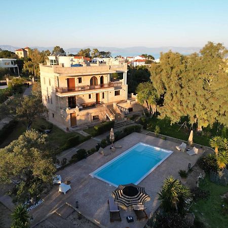 Seaside "Stone & Light Villa Ii" Close To Aegina City Khloi المظهر الخارجي الصورة