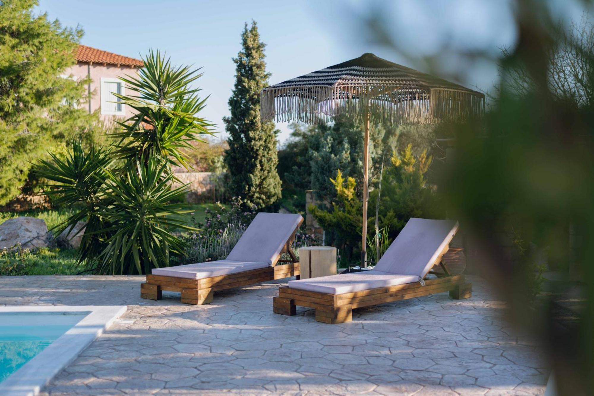 Seaside "Stone & Light Villa Ii" Close To Aegina City Khloi المظهر الخارجي الصورة